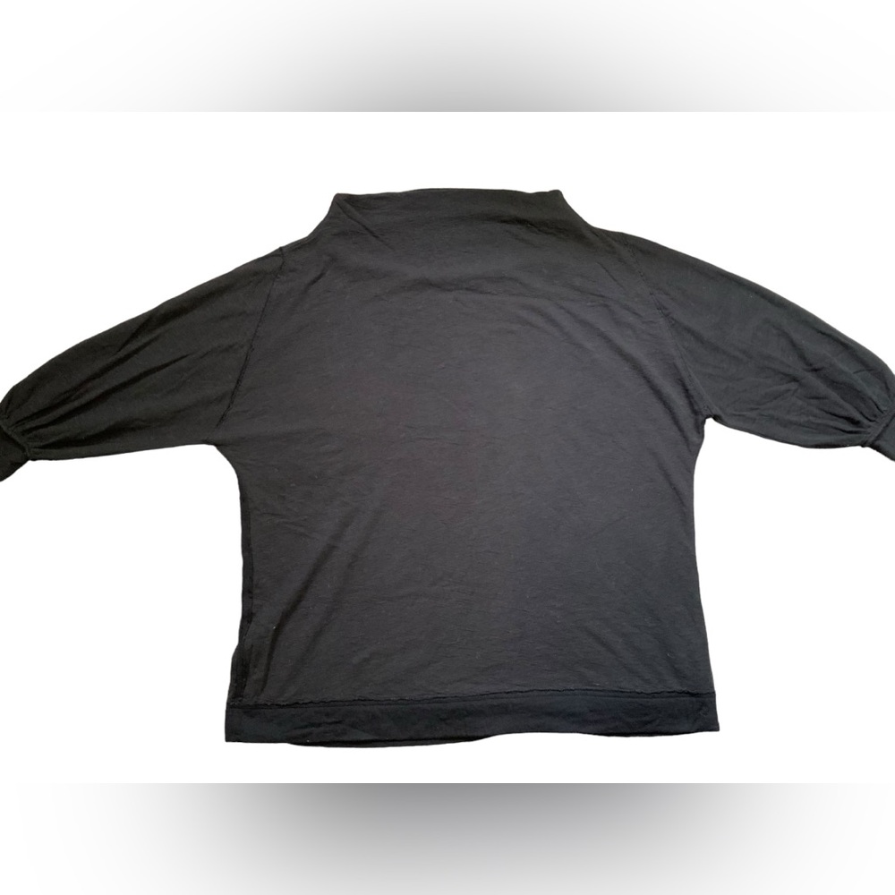 We The Free Black Mock Neck Tunic